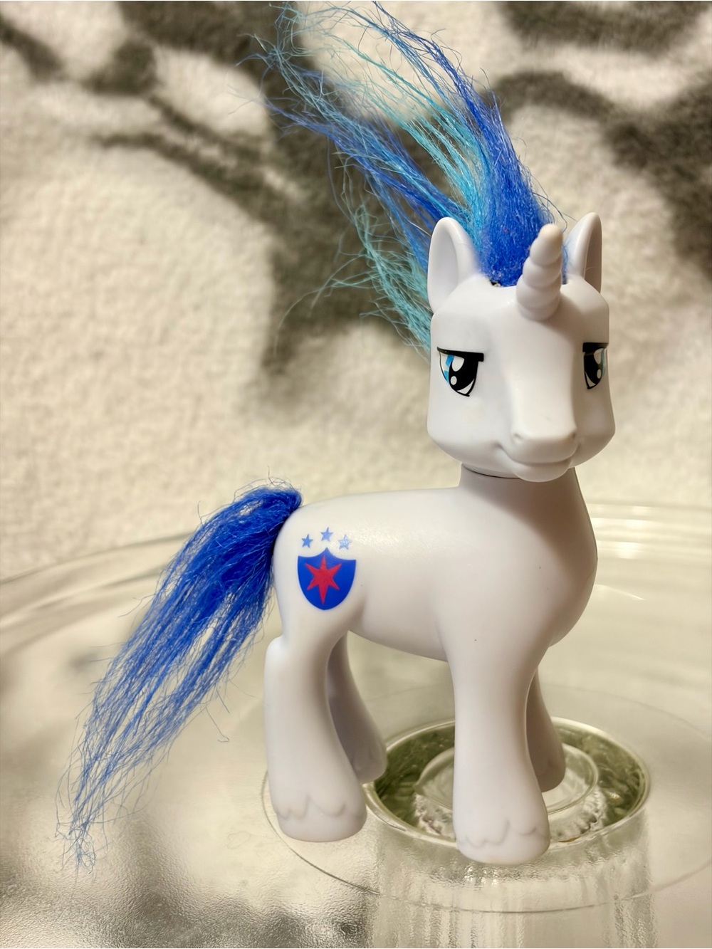 2012 My Little Pony G4 - “Shining Armour” 4” Brushable Pony Toy by Hasbro